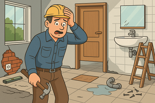 Kesalahan Renovasi Rumah yang Paling Sering Terjadi & Cara Menghindarinya (Panduan 2025)