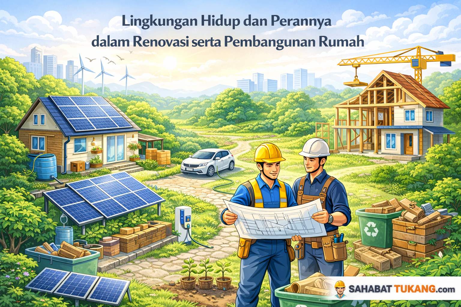 Lingkungan Hidup dan Perannya dalam Renovasi serta Pembangunan Rumah yang Berkelanjutan