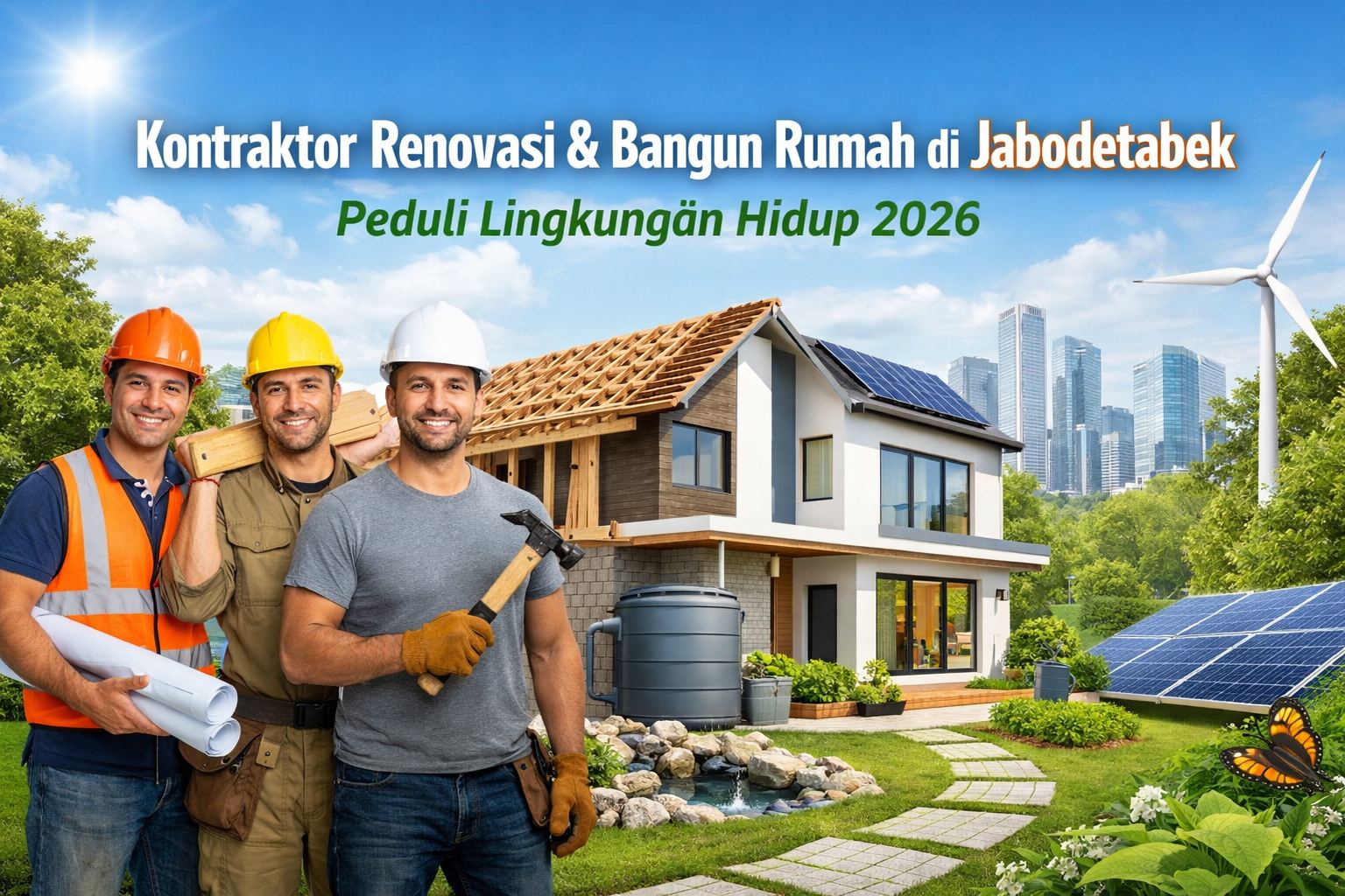 Kontraktor Renovasi & Bangun Rumah di Jabodetabek yang Peduli Lingkungan Hidup 2026