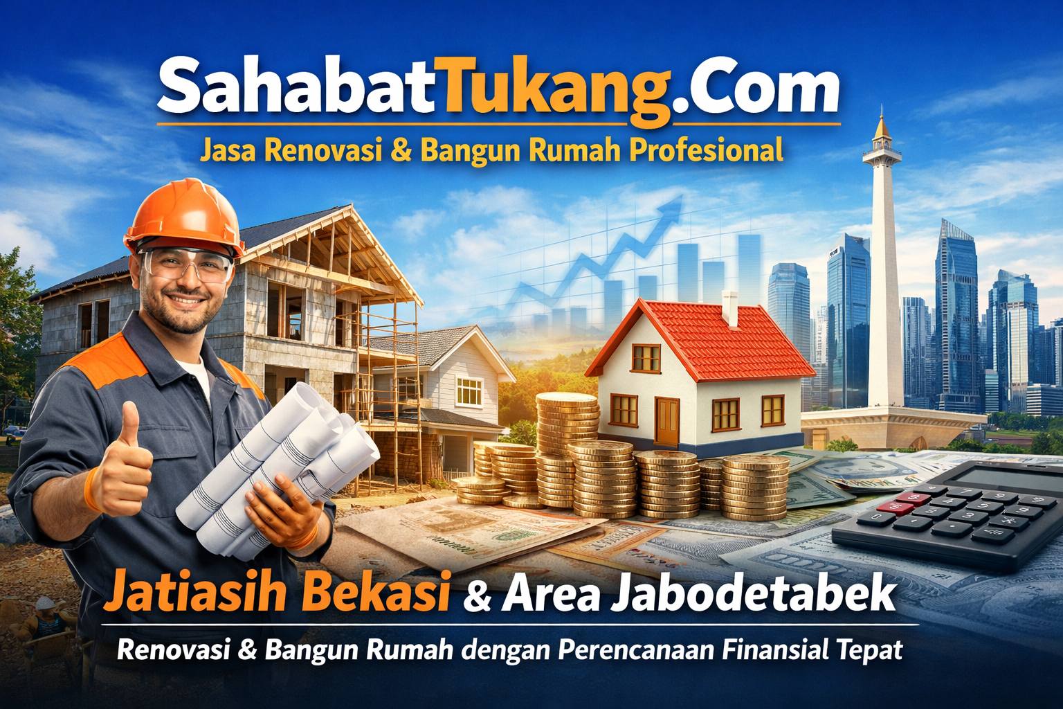 SahabatTukang.Com: Jasa Renovasi & Bangun Rumah Profesional di Jatiasih Bekasi dengan Strategi Finansial Perbankan yang Cerdas