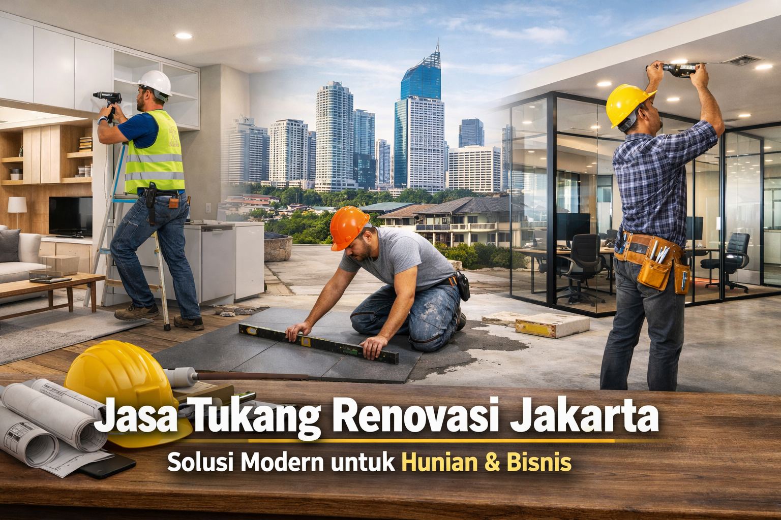 Jasa Tukang Renovasi di Jakarta: Solusi Modern untuk Hunian dan Bisnis yang Lebih Berkualitas