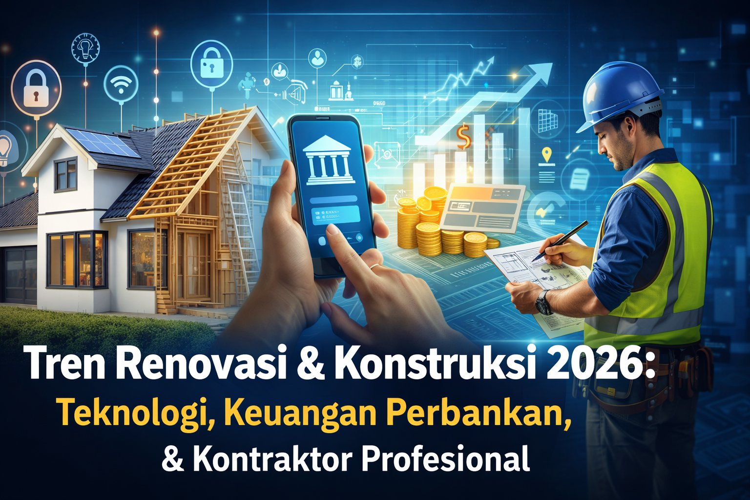 Tren Renovasi & Konstruksi 2026: Kolaborasi Teknologi, Keuangan Perbankan, dan Kontraktor Profesional