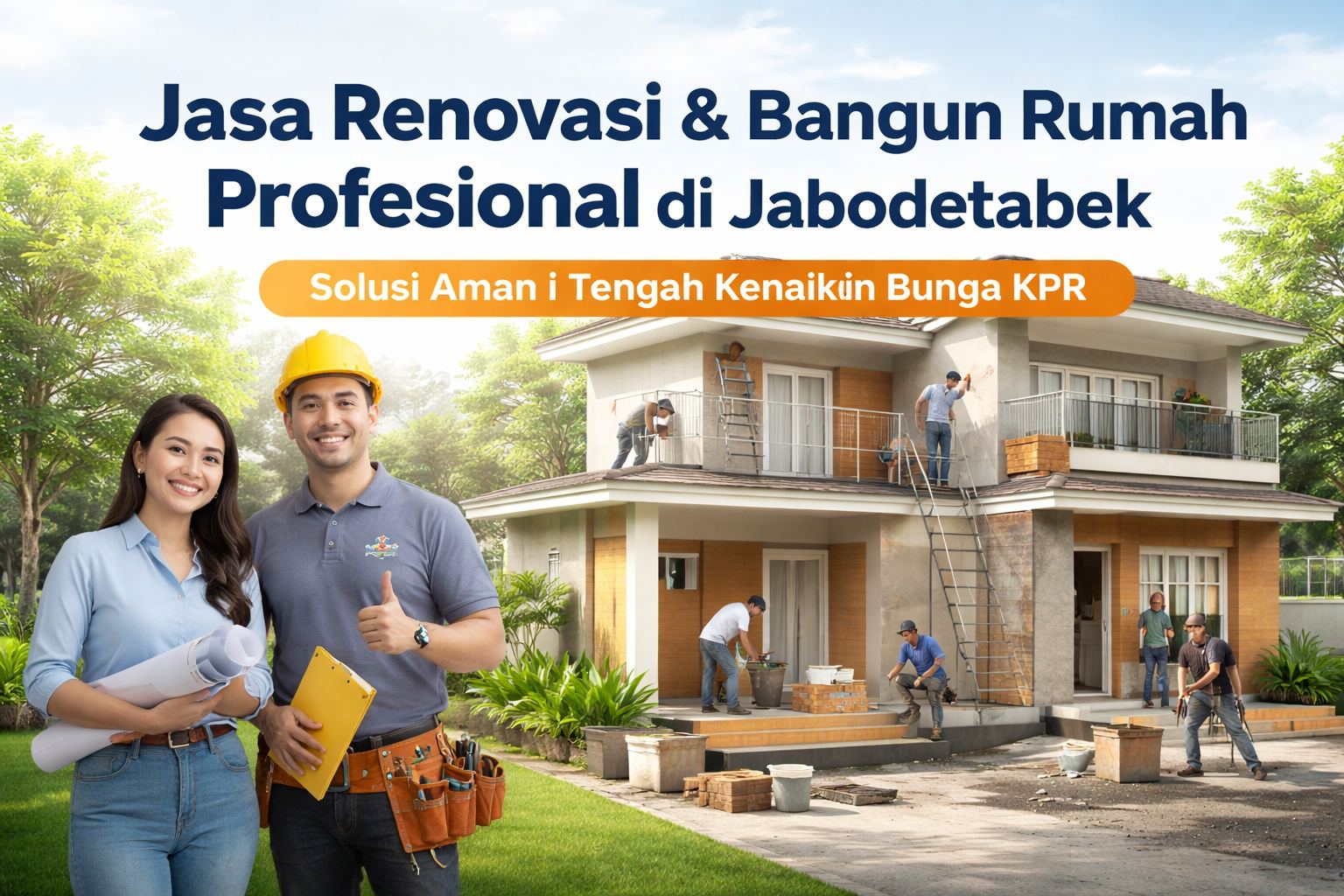 Jasa Renovasi & Bangun Rumah Profesional di Jabodetabek – Solusi Aman di Tengah Kenaikan Bunga KPR