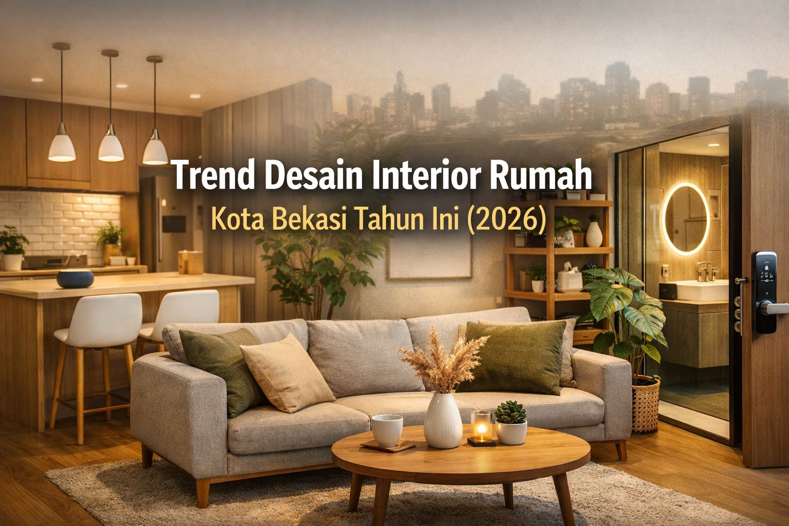 Trend Desain Interior Rumah Kota Bekasi Tahun Ini (2026)