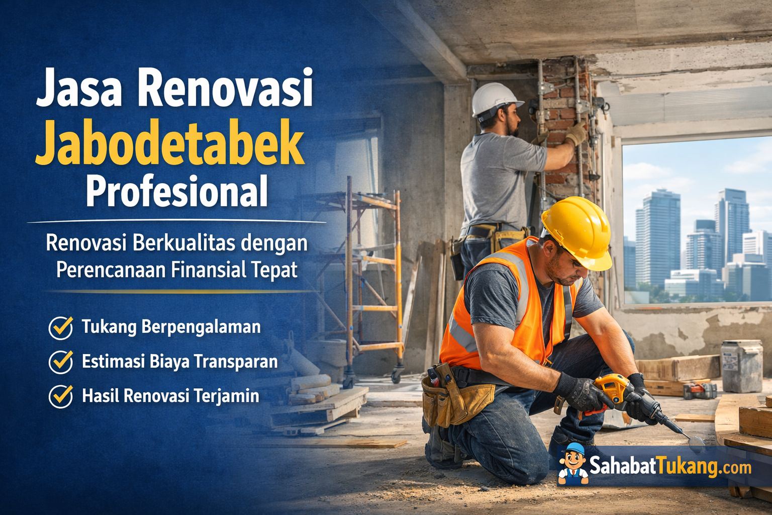 Jasa Renovasi Jabodetabek Profesional: Solusi Renovasi Rumah Berkualitas dengan Perencanaan Finansial yang Tepat