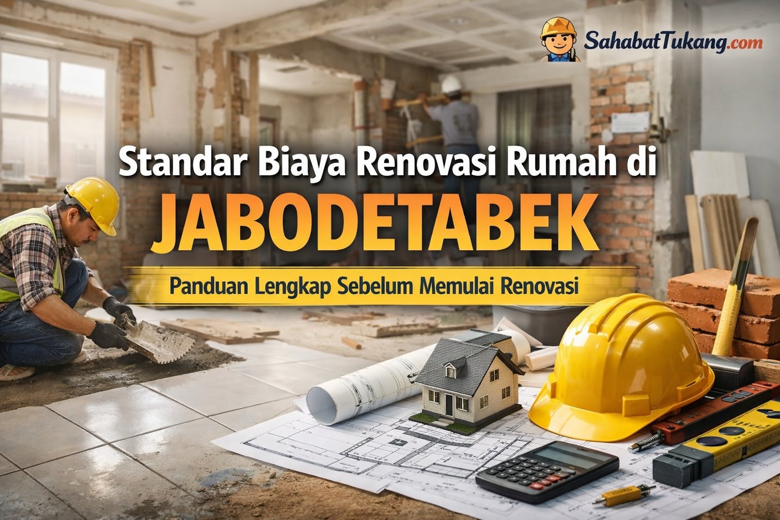 Standar Biaya Renovasi Rumah di Jabodetabek: Panduan Lengkap Sebelum Memulai Renovasi