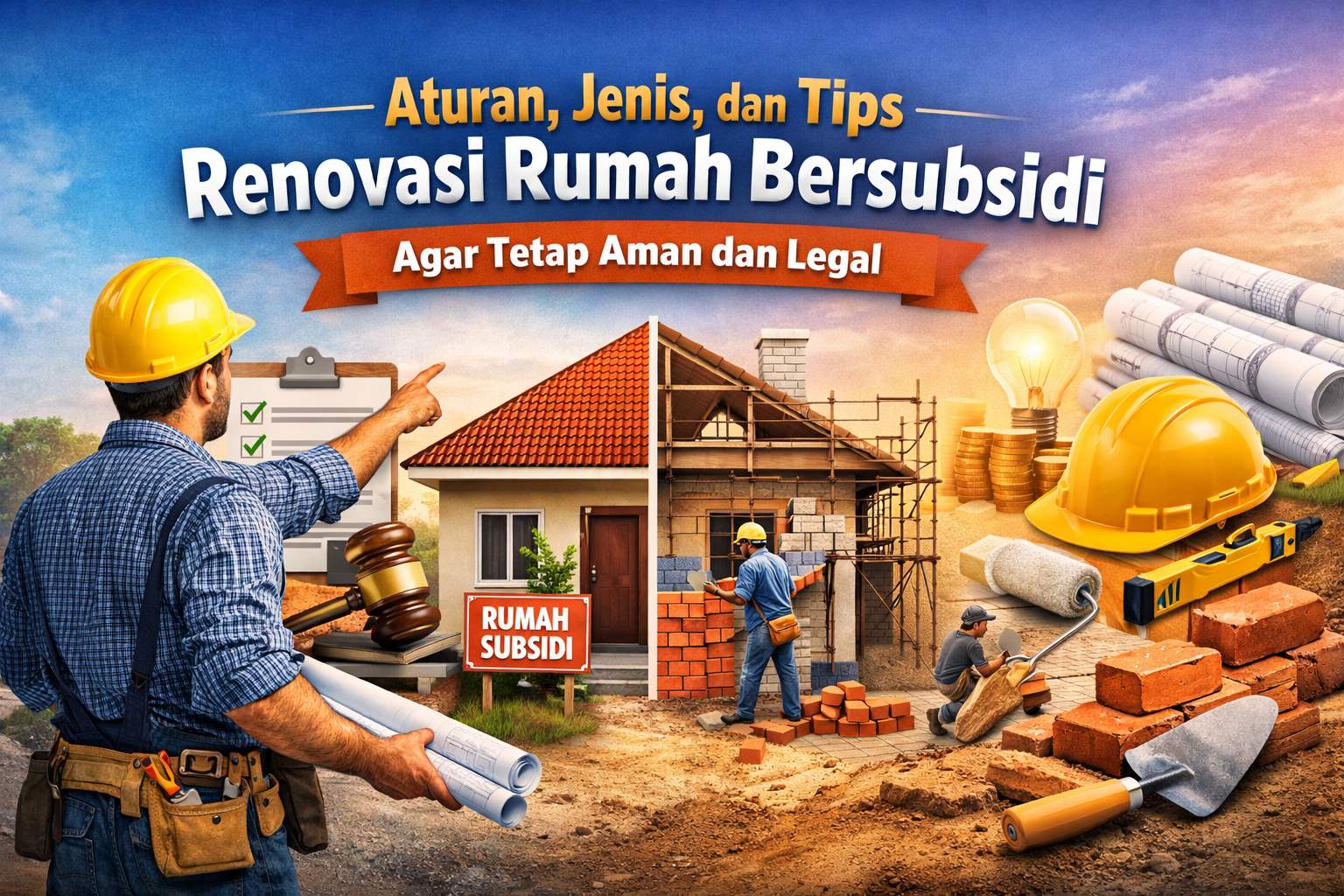 Aturan, Jenis, dan Tips Renovasi Rumah Bersubsidi Agar Tetap Aman dan Legal