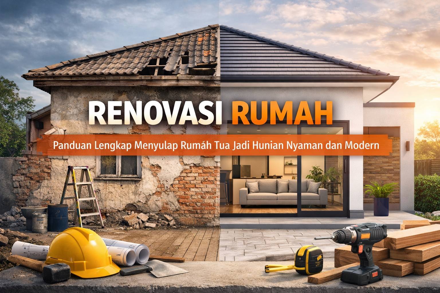 Renovasi Rumah: Panduan Lengkap Menyulap Rumah Tua Jadi Hunian Nyaman dan Modern