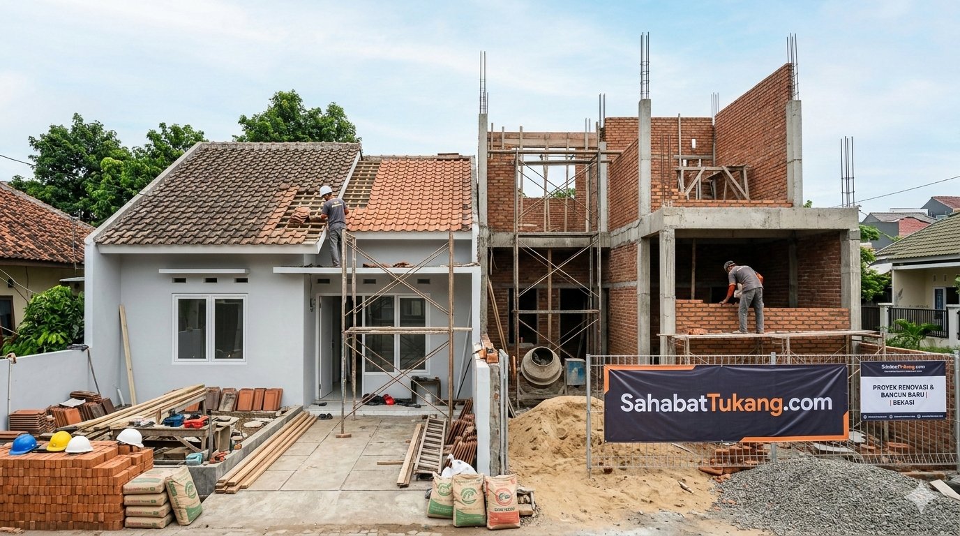 Renovasi atau Bangun Rumah Baru? Simak Perbandingan Lengkap Agar Tidak Salah Pilih!