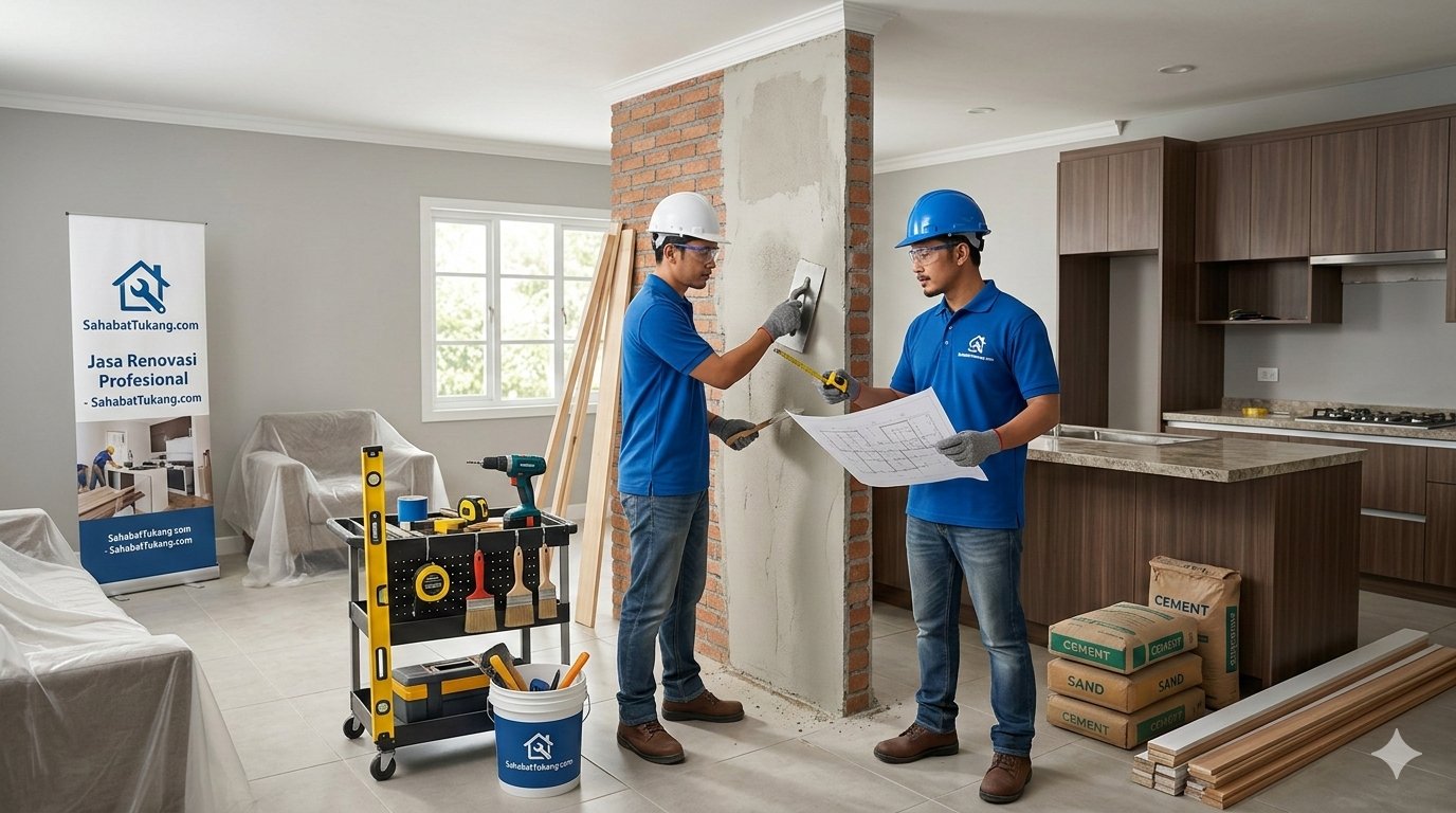 Tukang Bangunan Renovasi Rumah: Tips Memilih Tim Terpercaya agar Budget Tidak Membengkak