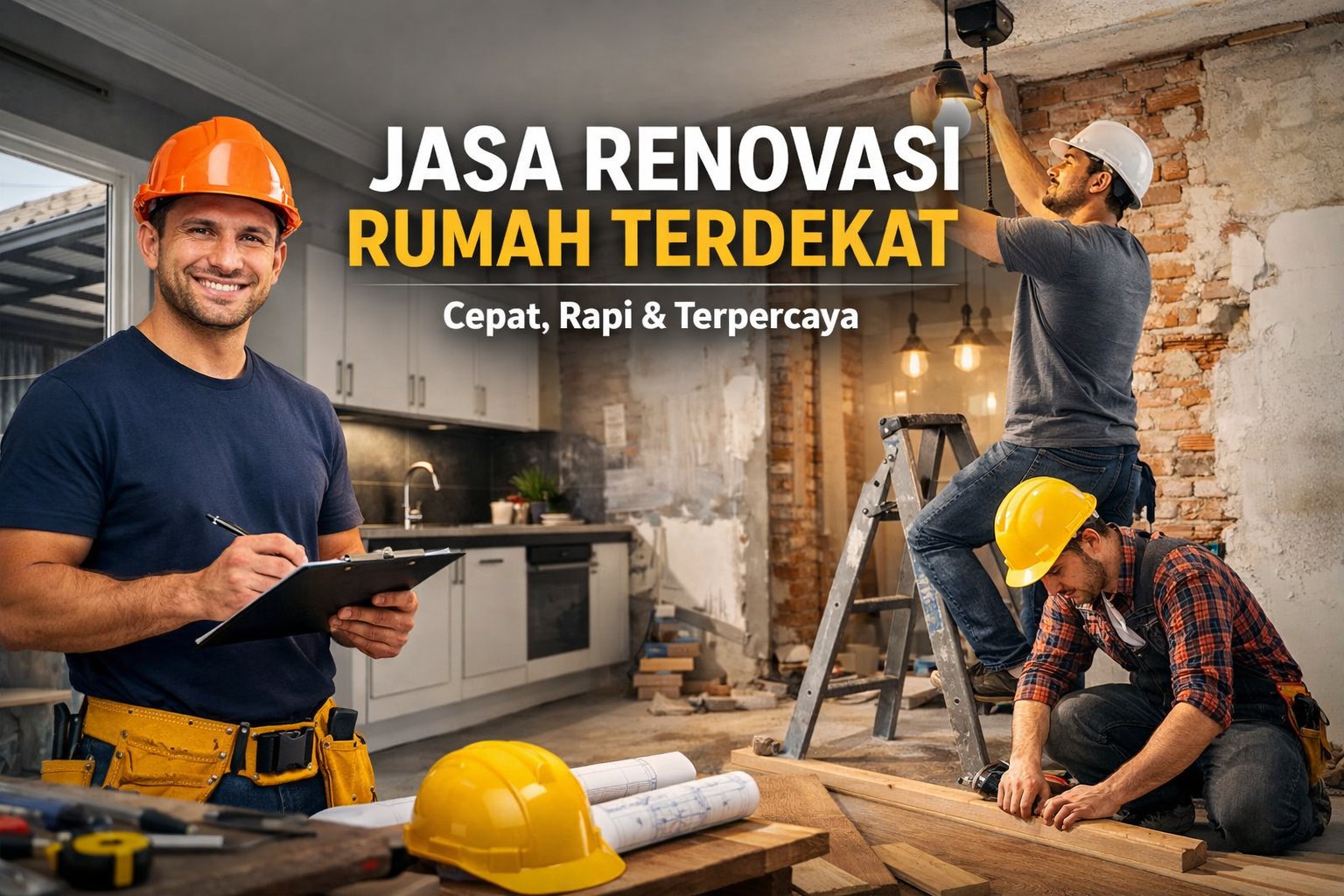 Jasa Renovasi Rumah Terdekat: Solusi Praktis Renovasi Cepat, Rapi, dan Terpercaya