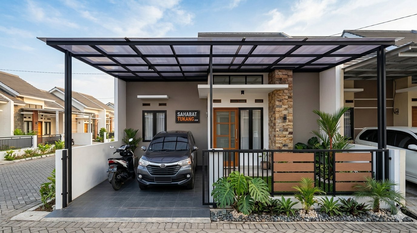 Inspirasi Renovasi Rumah Subsidi Bagian Depan: Tampil Mewah dengan Budget Hemat