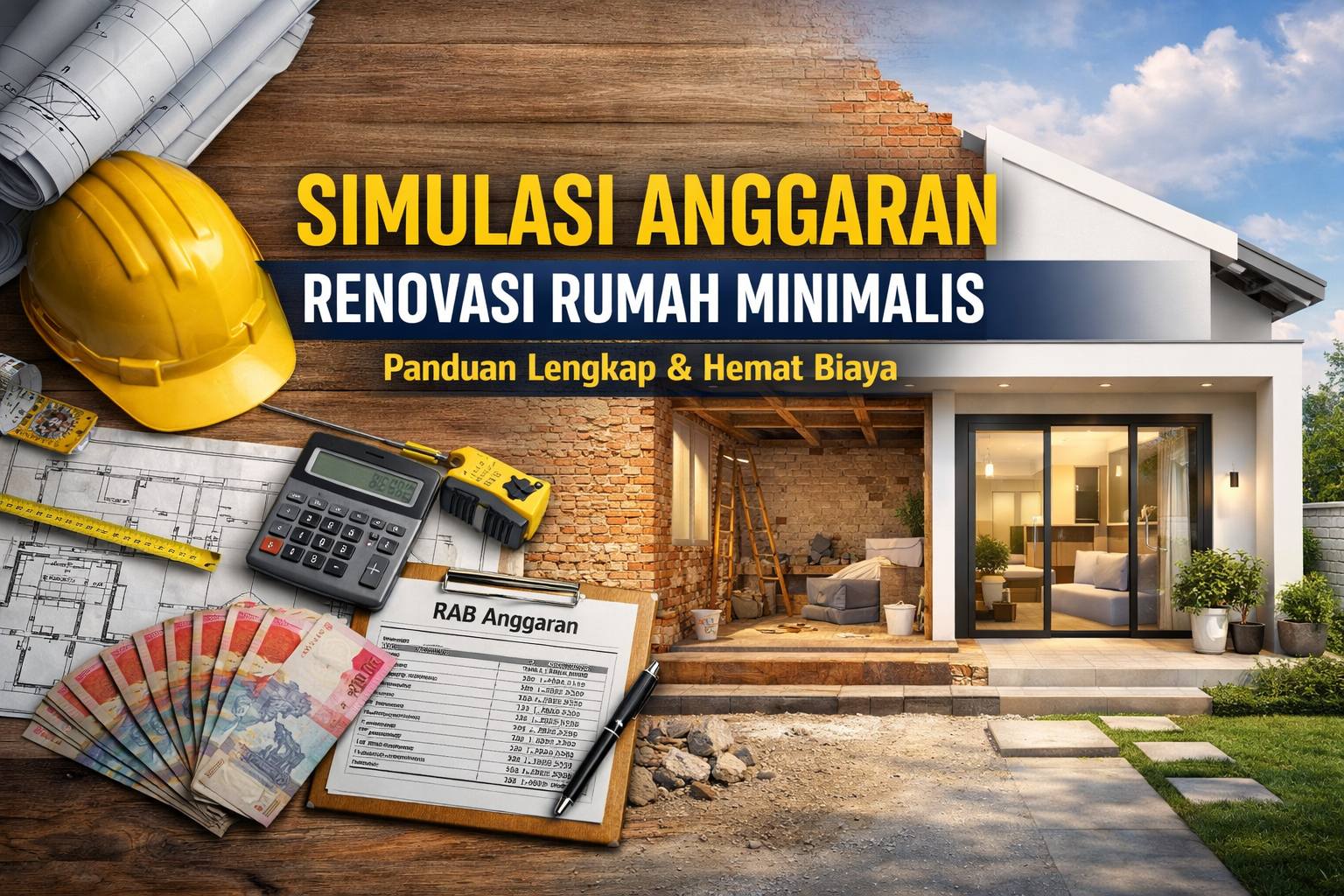 Simulasi Anggaran Renovasi Rumah Minimalis: Panduan Lengkap & Hemat Biaya