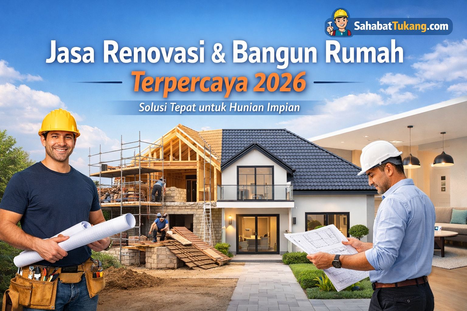 Jasa Renovasi dan Bangun Rumah Terpercaya 2026 – Solusi Tepat untuk Hunian Impian
