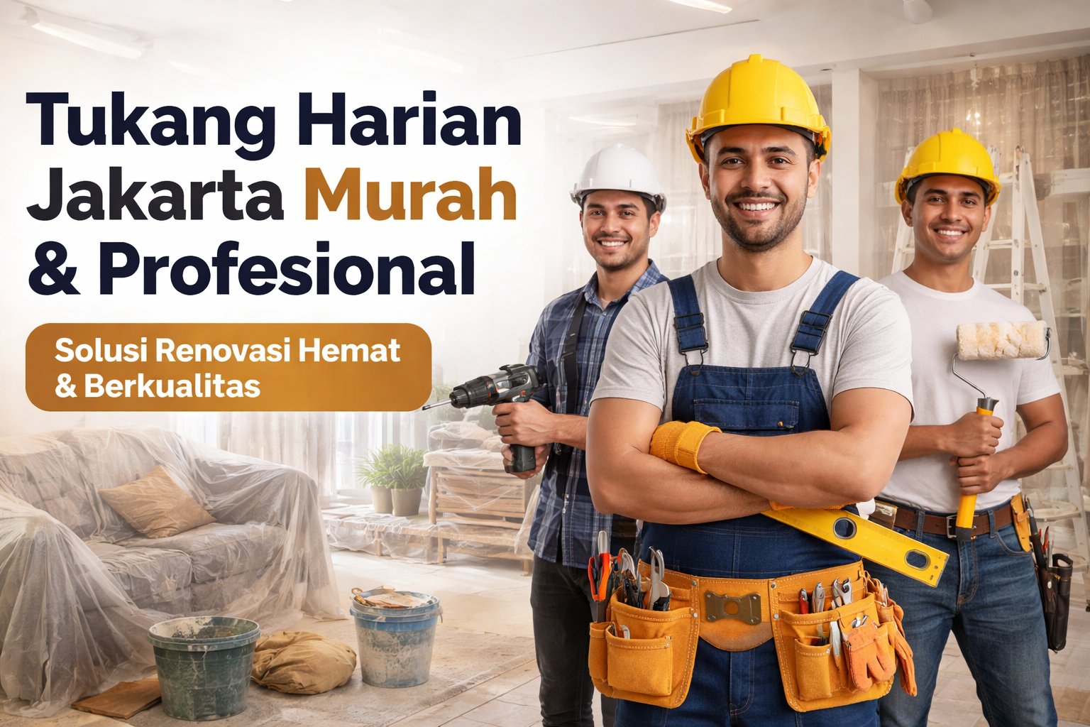 Jasa Tukang Harian Jakarta Murah & Profesional – Solusi Renovasi Hemat dan Berkualitas