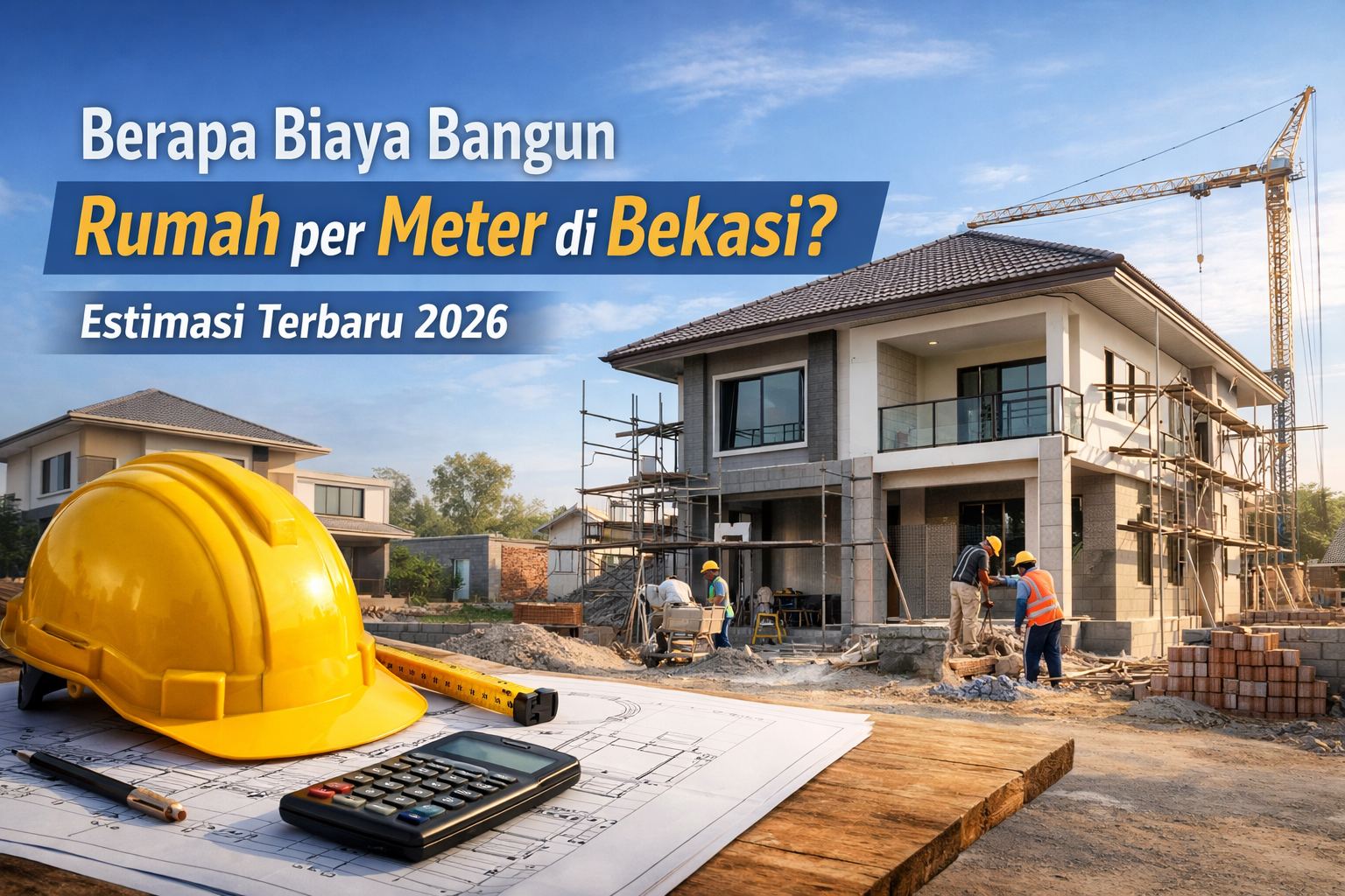 Berapa Biaya Bangun Rumah per Meter di Bekasi? Ini Estimasi Terbaru 2026