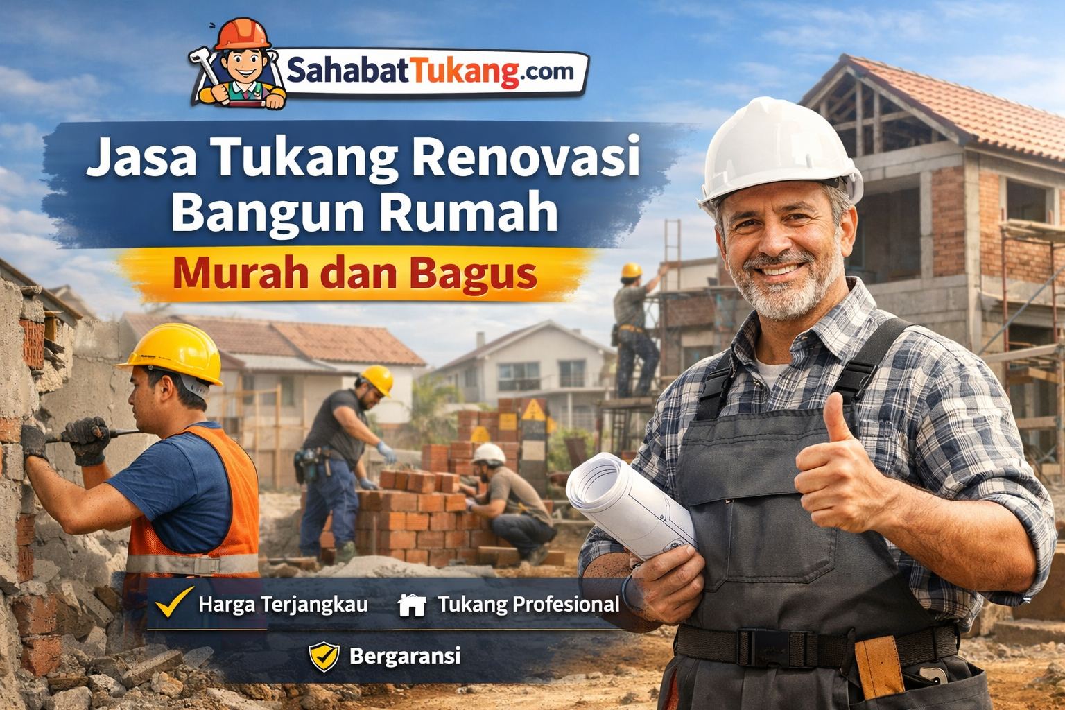 Jasa Tukang Renovasi Bangun Rumah Murah dan Bagus – Profesional & Bergaransi