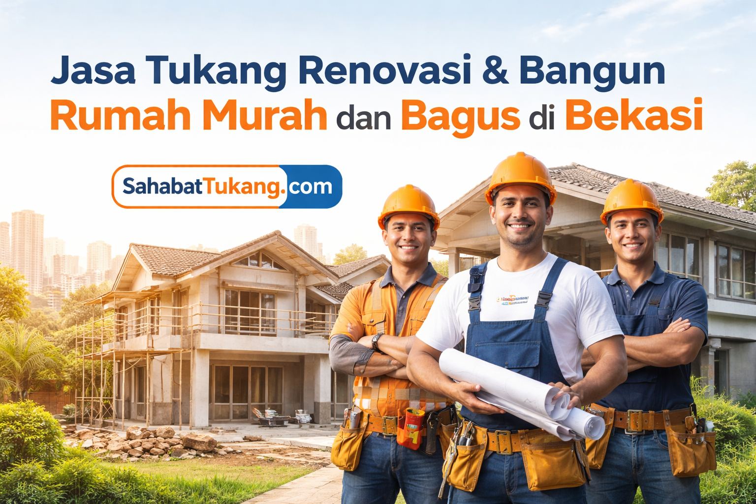 Jasa Tukang Renovasi & Bangun Rumah Murah dan Bagus di Bekasi: Panduan Lengkap dari SahabatTukang.com