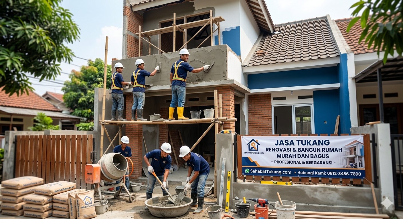 Jasa Tukang Renovasi Bangun Rumah Murah dan Bagus – Profesional & Bergaransi