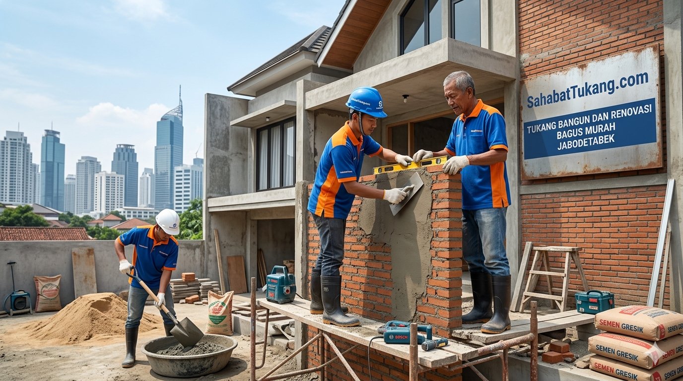Tukang Bangun dan Renovasi Bagus Murah Jabodetabek
