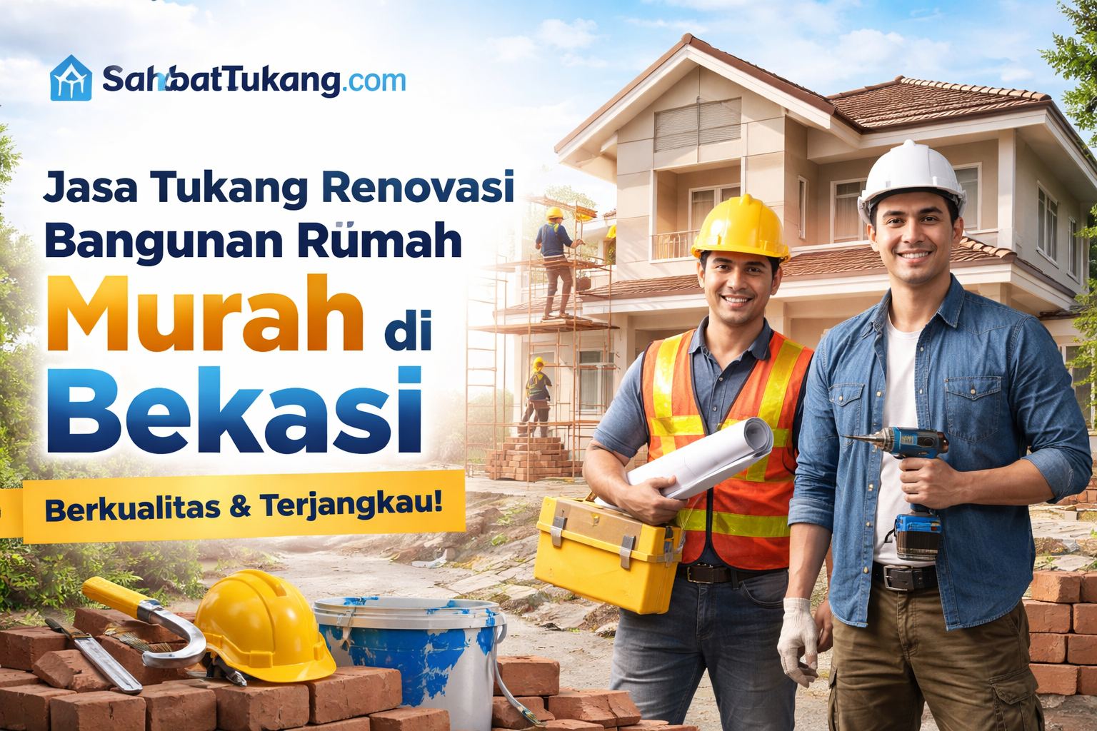 Jasa Tukang Renovasi Bangunan Rumah Murah di Bekasi – Solusi Hemat & Berkualitas