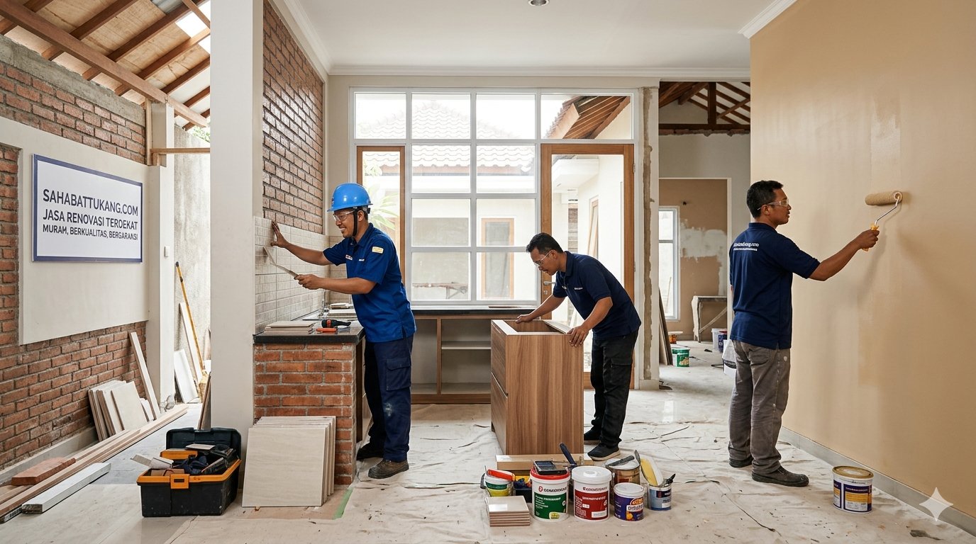Jasa Renovasi Terdekat – Bangun & Renovasi Murah Berkualitas