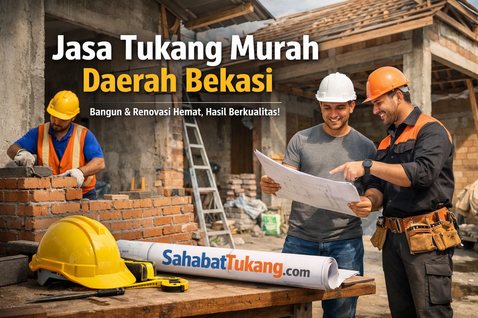 Jasa Tukang Murah Daerah Bekasi – Solusi Bangun & Renovasi Hemat Berkualitas