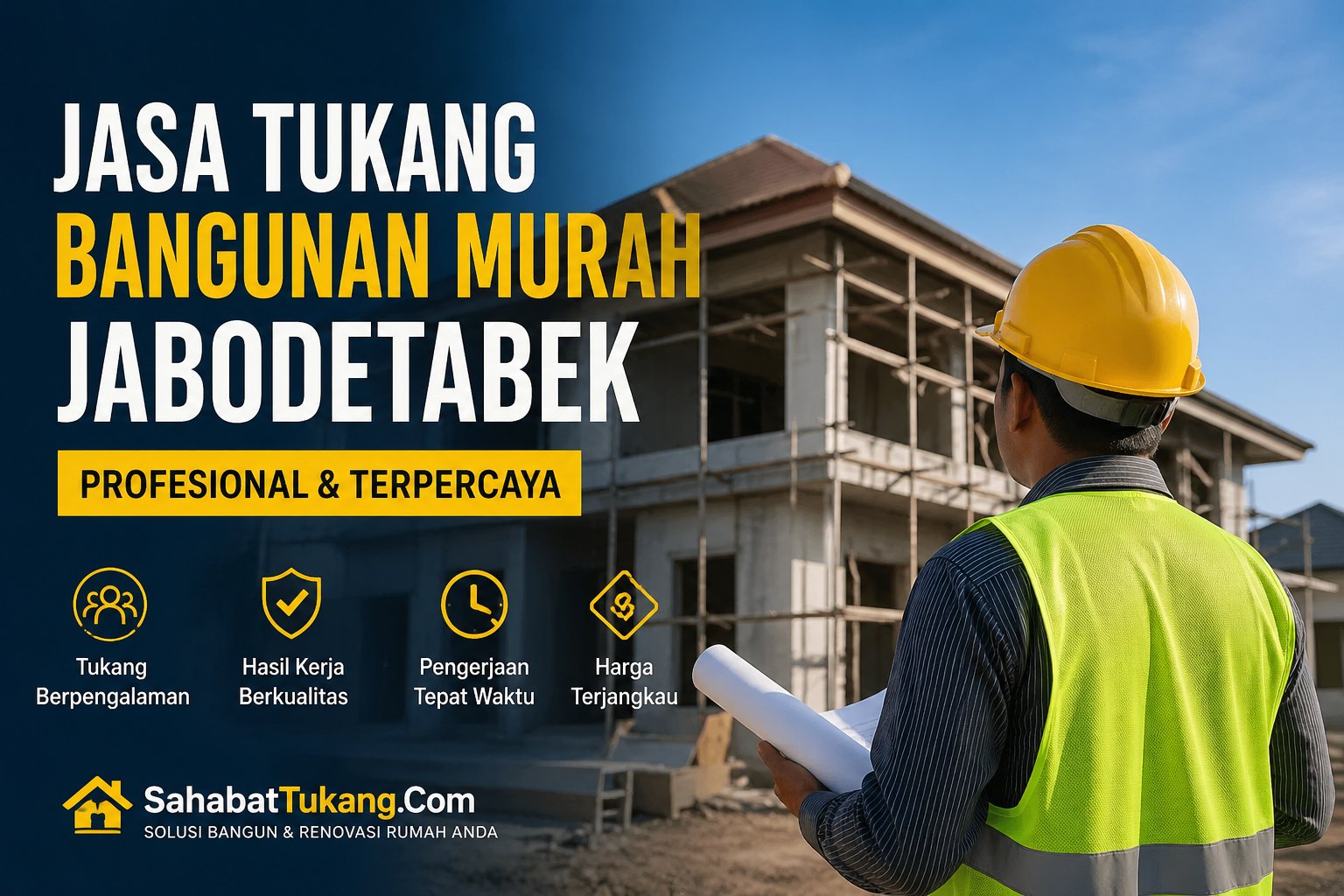 Jasa Tukang Bangunan Murah Jabodetabek Profesional & Terpercaya