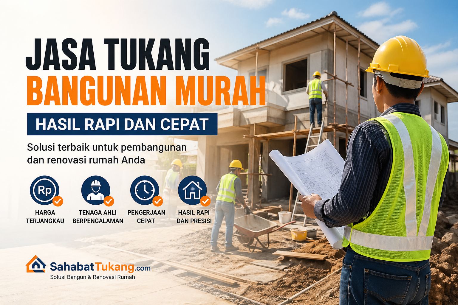 Jasa Tukang Bangunan Murah Hasil Rapi dan Cepat untuk Hunian Impian