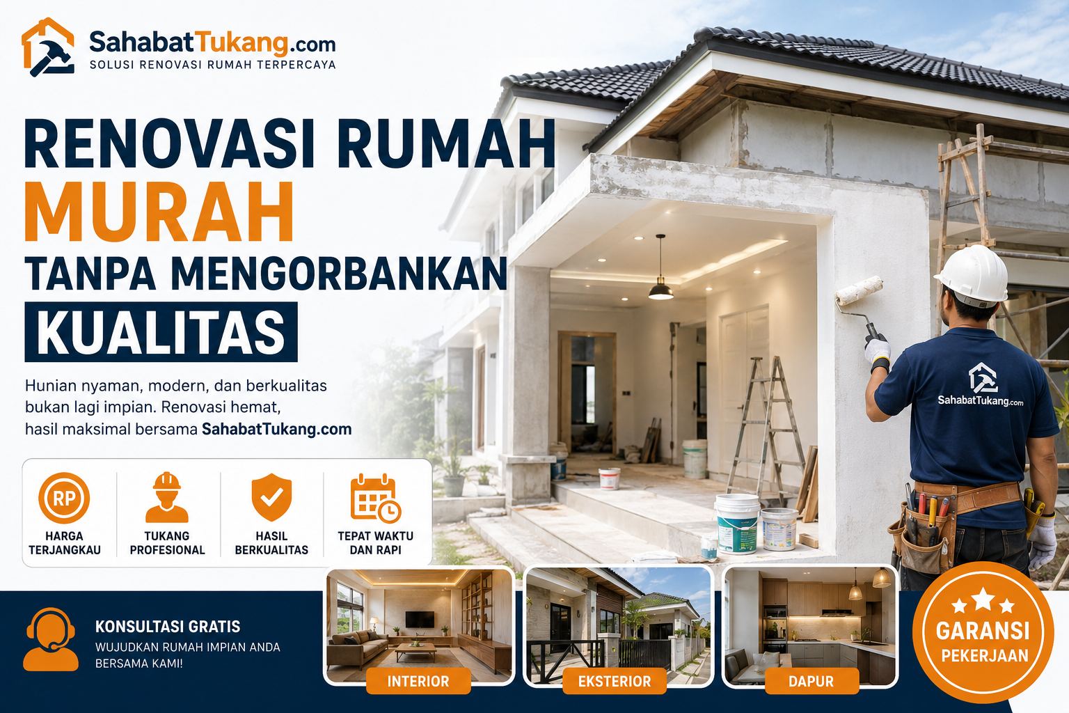Renovasi Rumah Murah Tanpa Mengorbankan Kualitas
