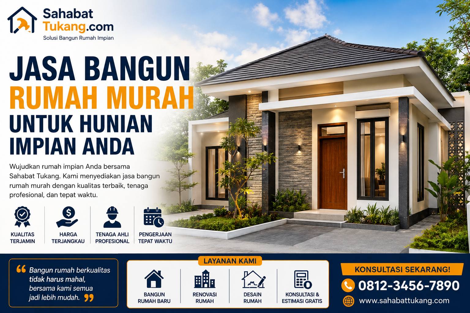 Jasa Bangun Rumah Murah untuk Hunian Impian Anda