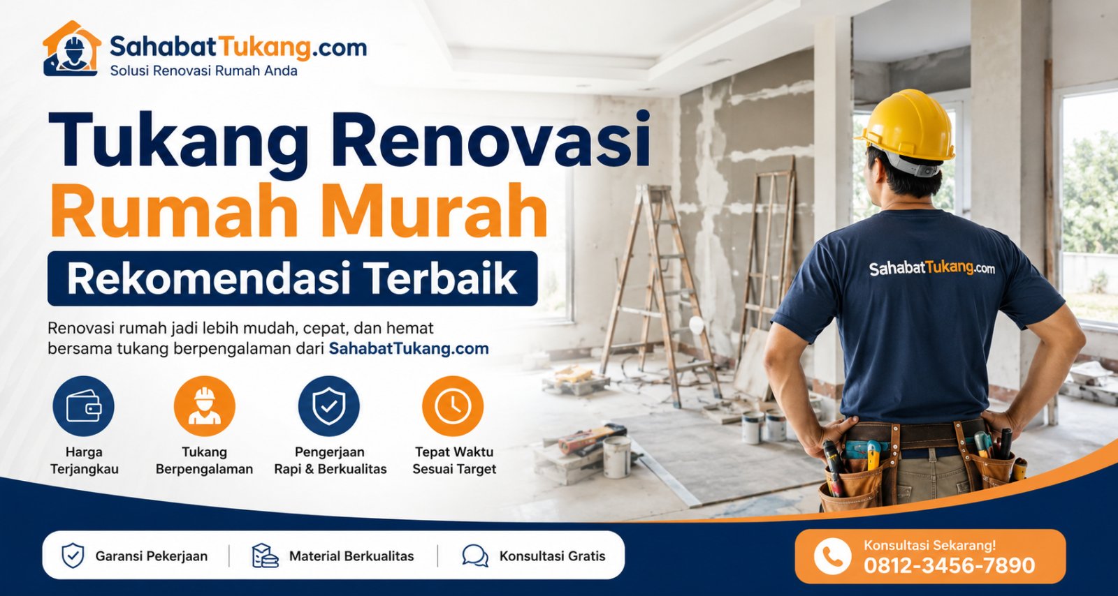 Tukang Renovasi Rumah Murah Rekomendasi Terbaik untuk Hasil Rapi dan Berkualitas