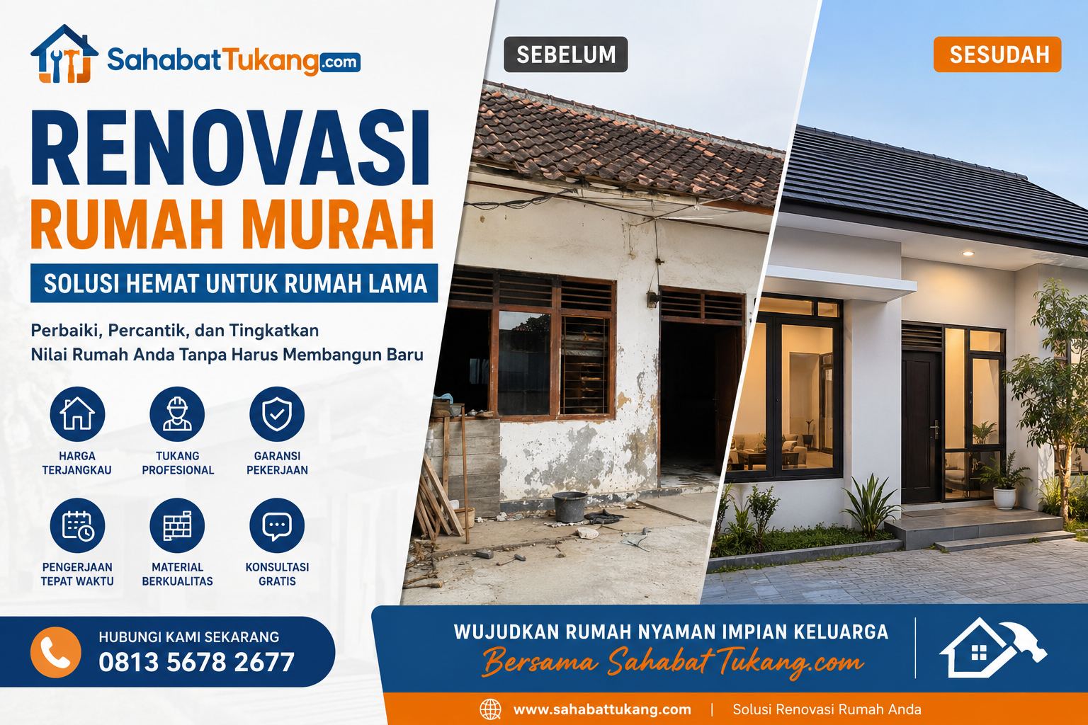 Renovasi Rumah Murah Solusi Hemat untuk Rumah Lama
