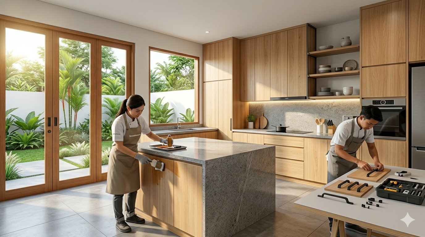 Jasa Renovasi Dapur Minimalis Modern yang Fungsional dan Estetik