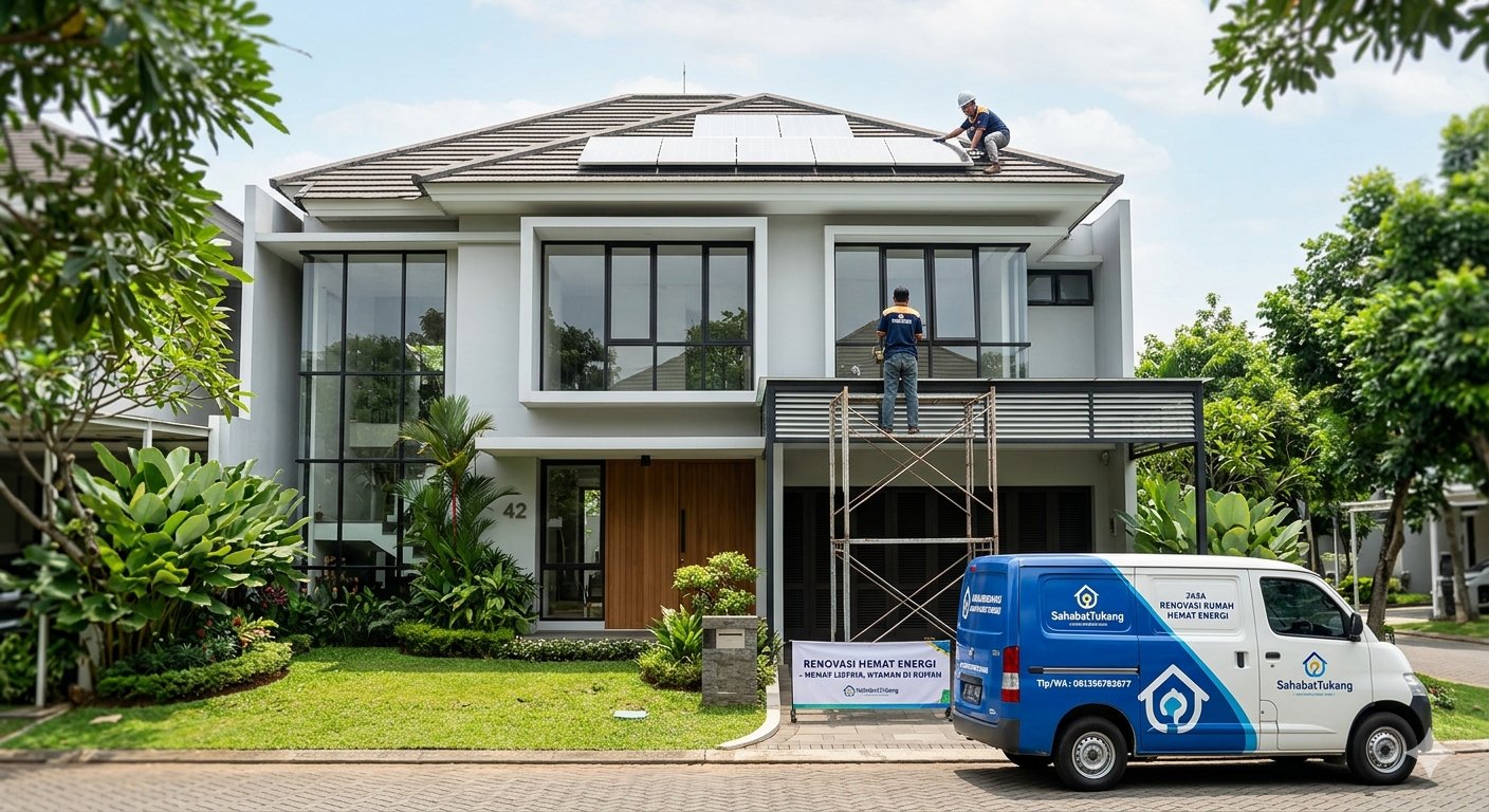 Jasa Renovasi Rumah Hemat Energi untuk Mengurangi Tagihan Listrik