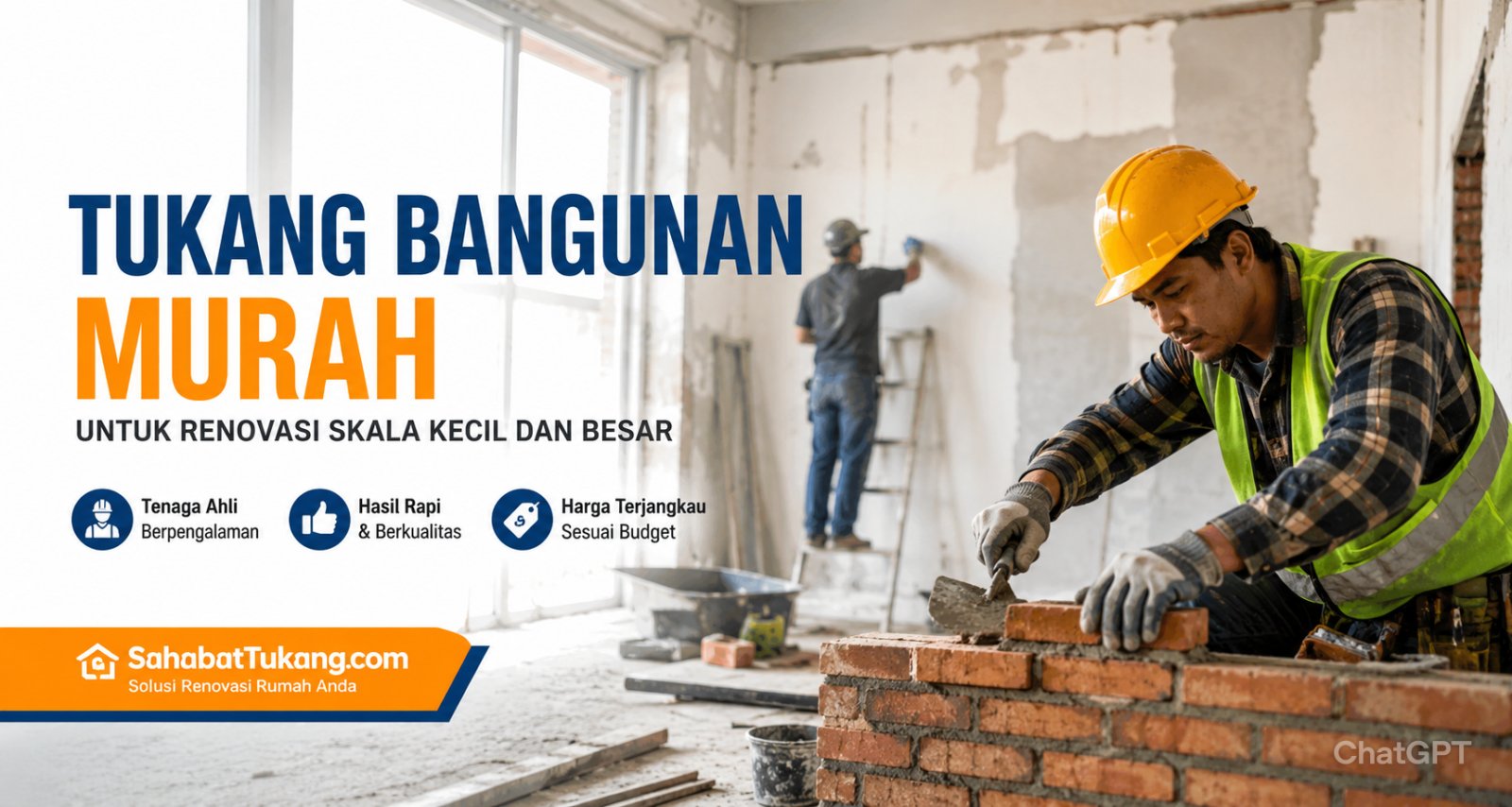Tukang Bangunan Murah untuk Renovasi Skala Kecil dan Besar