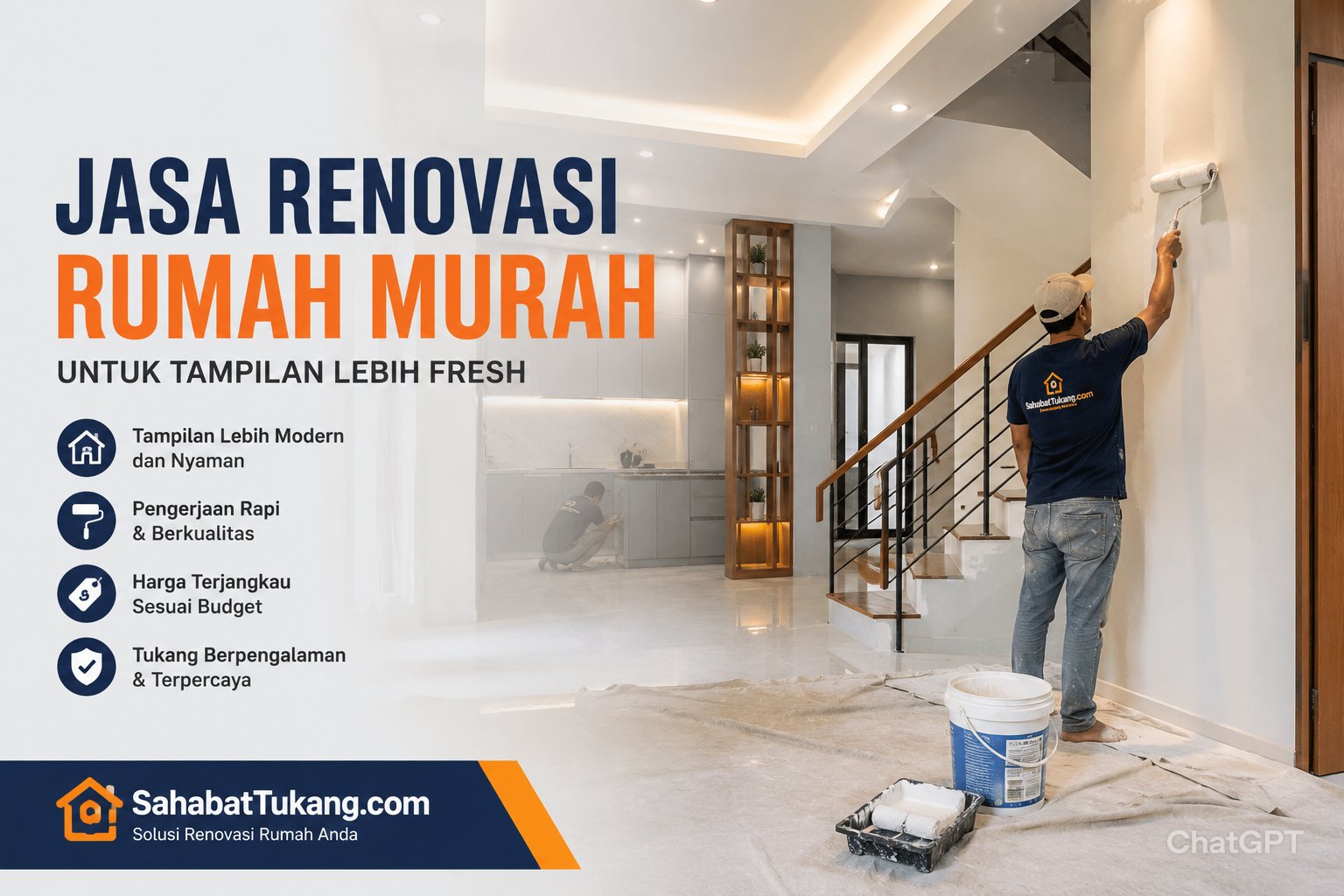 Jasa Renovasi Rumah Murah untuk Tampilan Lebih Fresh
