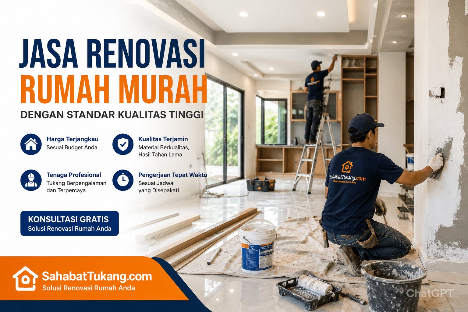 Jasa Renovasi Rumah Murah dengan Standar Kualitas Tinggi