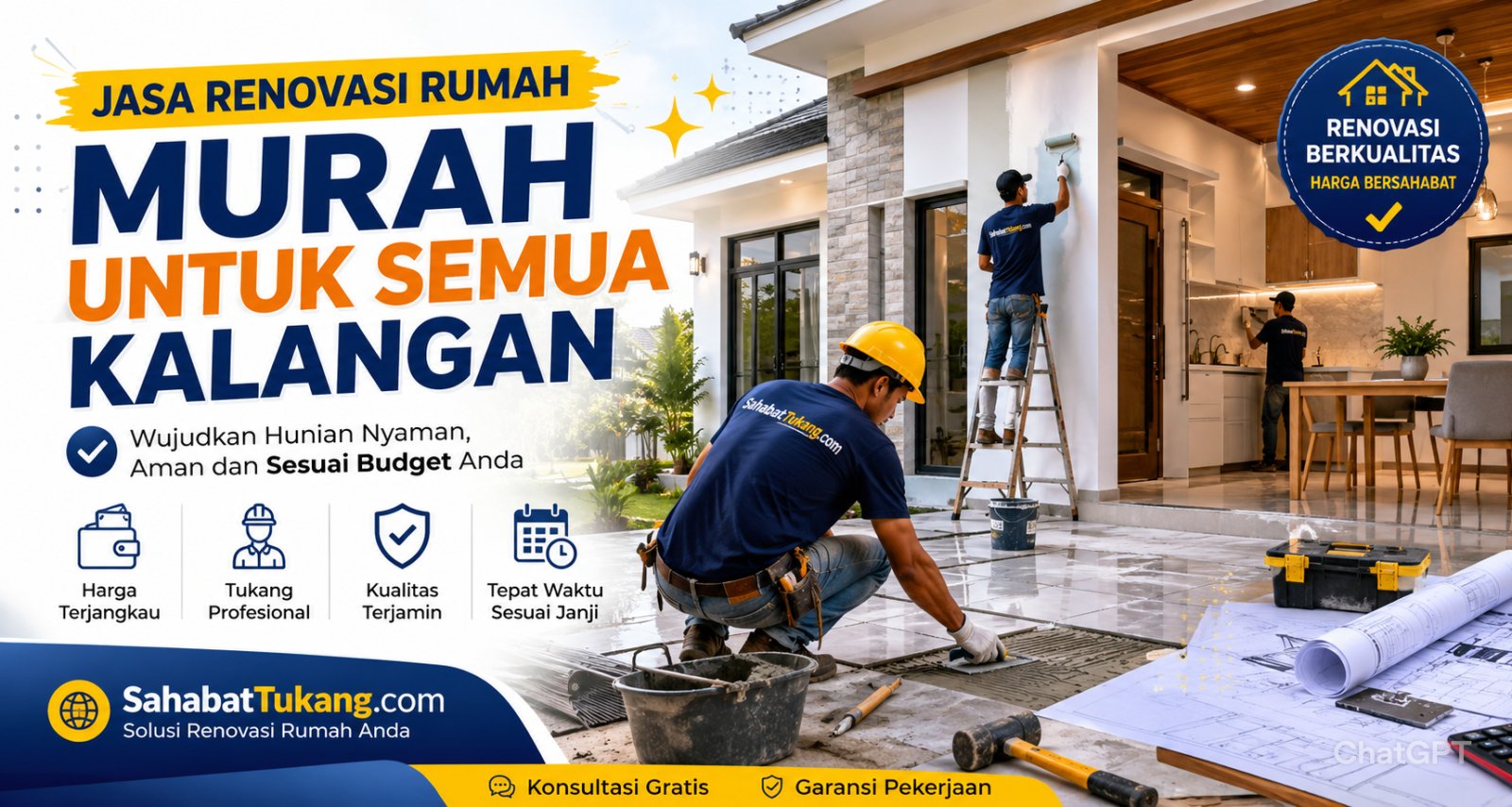 Jasa Renovasi Rumah Murah untuk Semua Kalangan